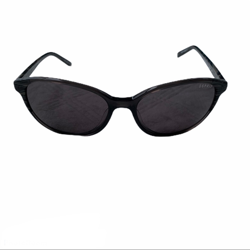 NWOT Esprit • Marbled Black & Gray Sunglasses - Picture 4 of 13